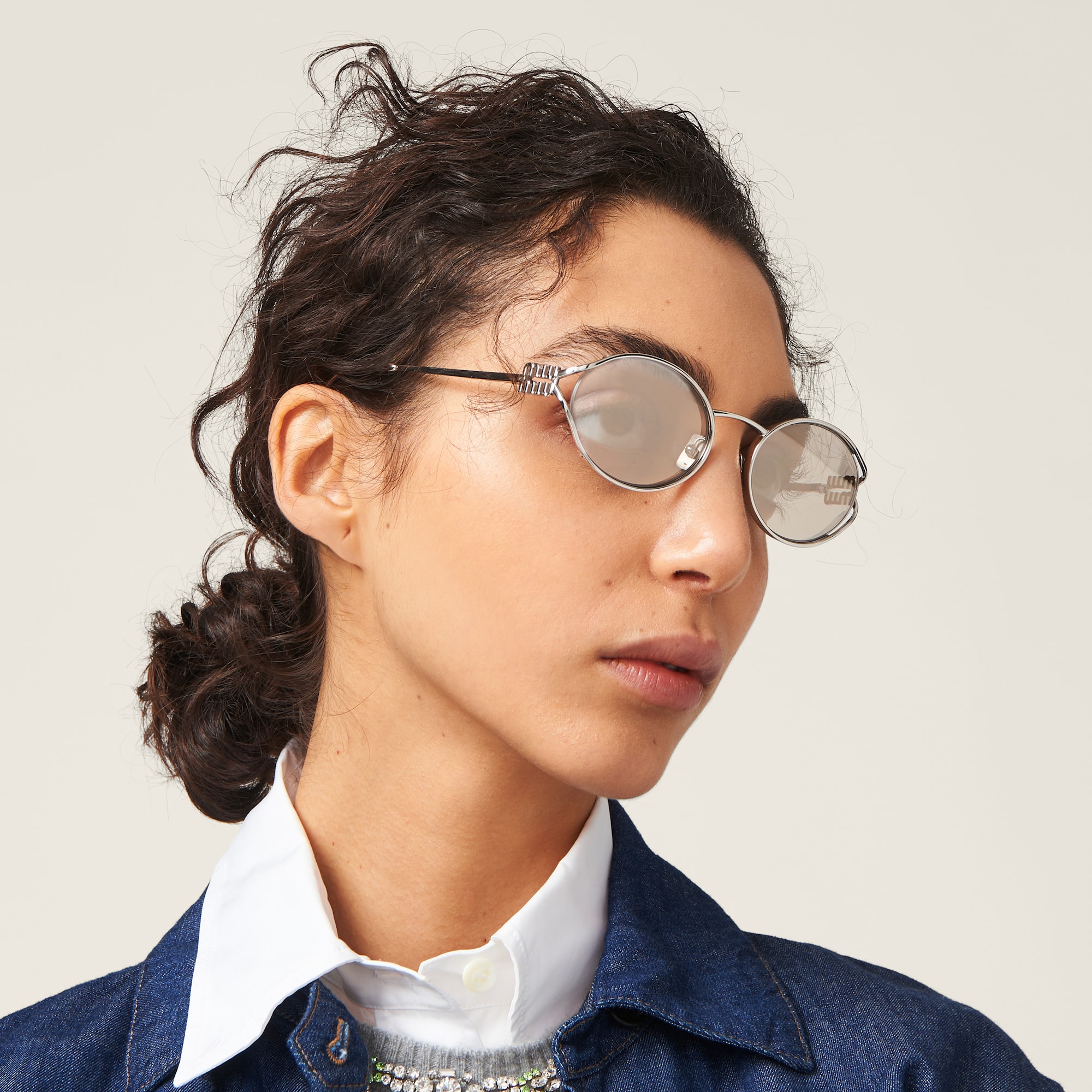 Miu Miu Logo sunglasses - Image 5